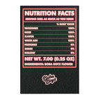 Boba Boyz Nutrition Facts Runner - Red