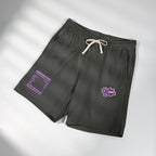 Boba Boyz Sweat Shorts - Purple Logo