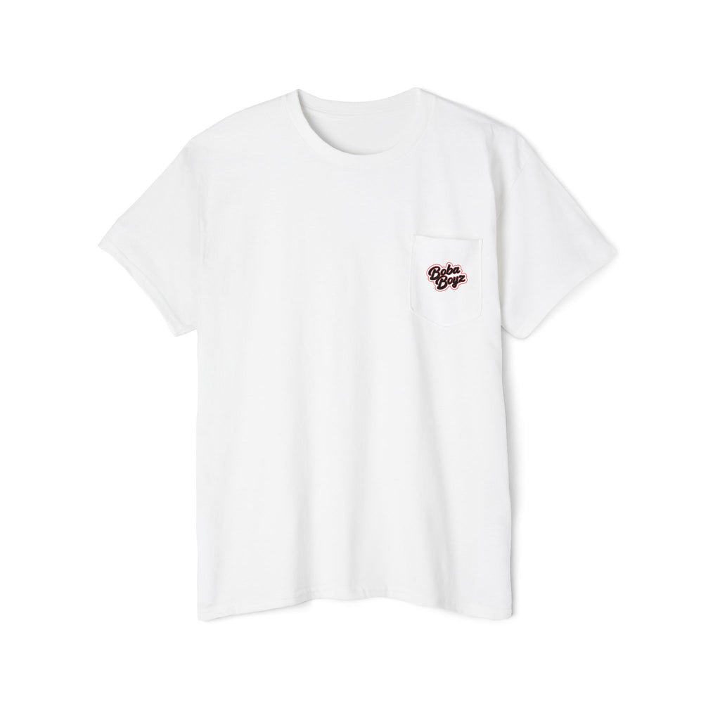 Boba Boyz Pocket T-Shirt - Red Logo