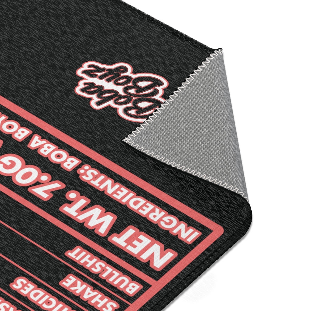 Boba Boyz Nutrition Facts Runner - Red