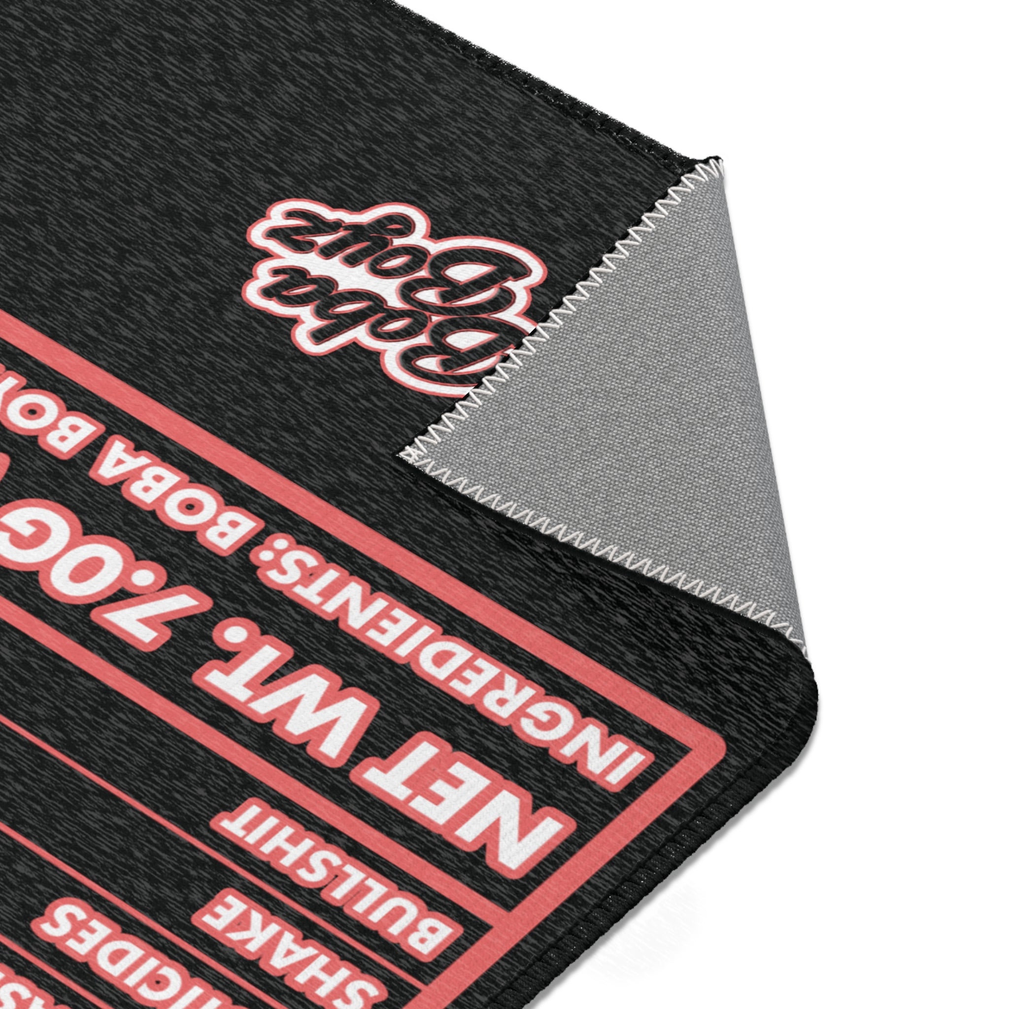 Boba Boyz Nutrition Facts Runner - Red