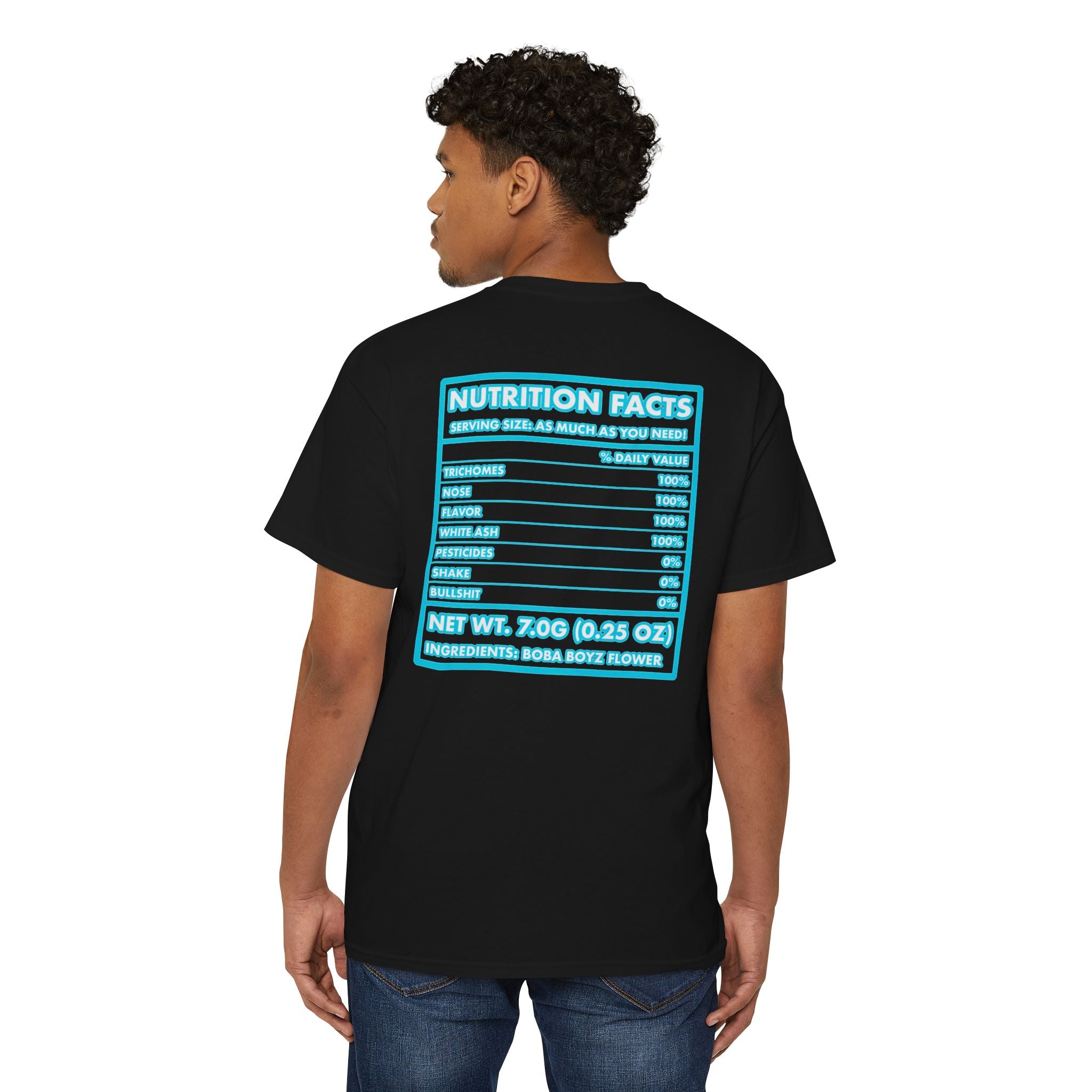 Boba Boyz Pocket T-Shirt - Blue Logo